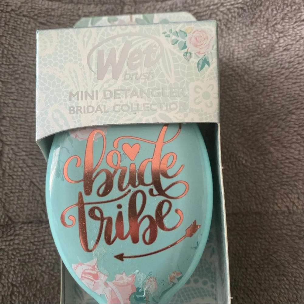 Wet Brush Mini Detangler Bridal Collection Floral Bride Tribe NEW‎